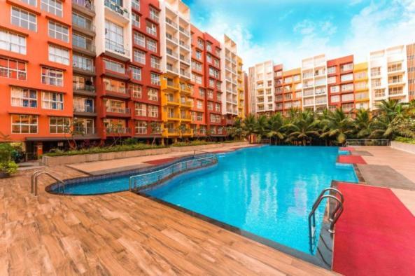 Pool And Garden View Good Stay Premium 2 Bhk Flat 104 Dabolim Ngoại thất bức ảnh