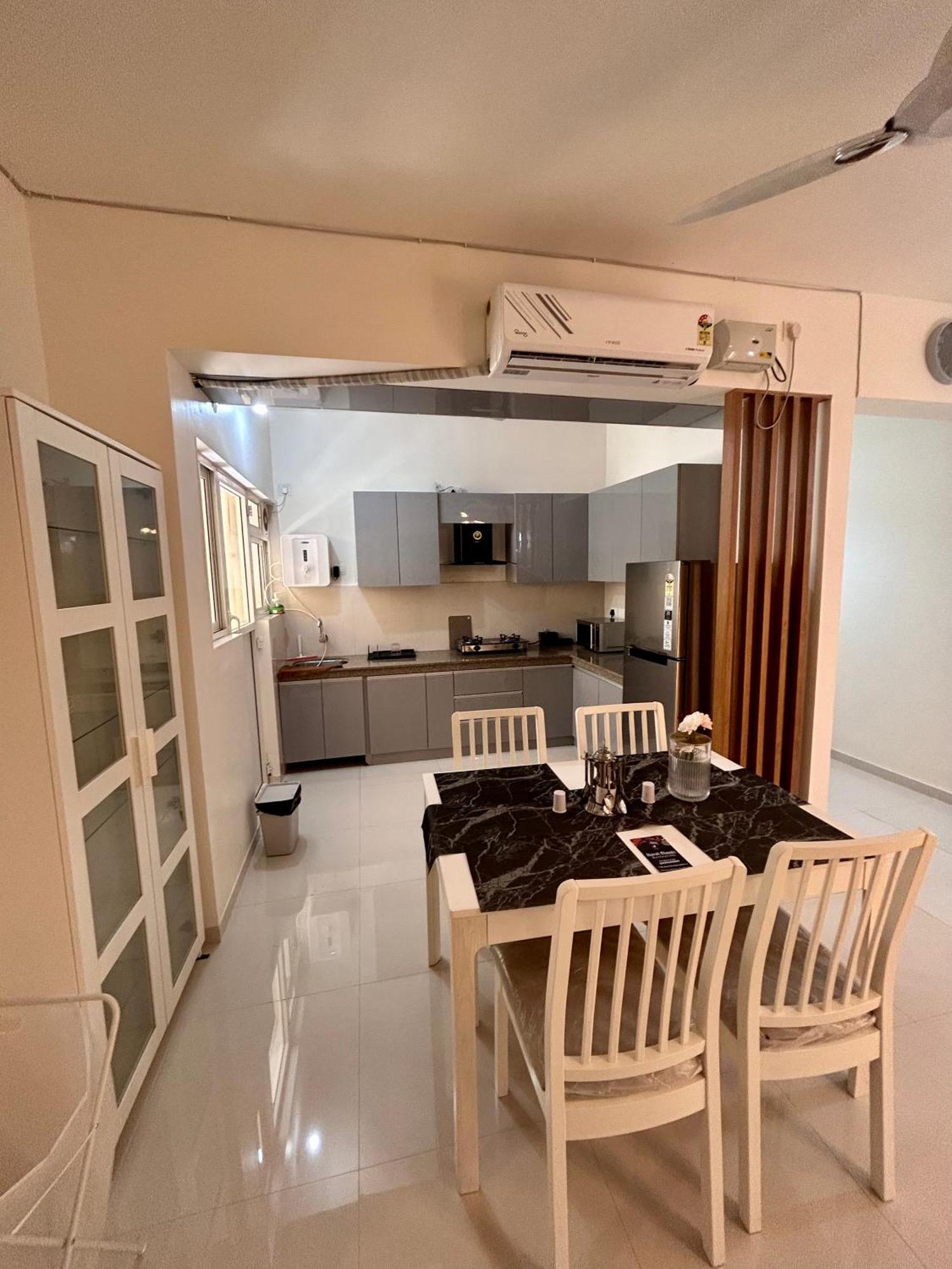 Pool And Garden View Good Stay Premium 2 Bhk Flat 104 Dabolim Ngoại thất bức ảnh