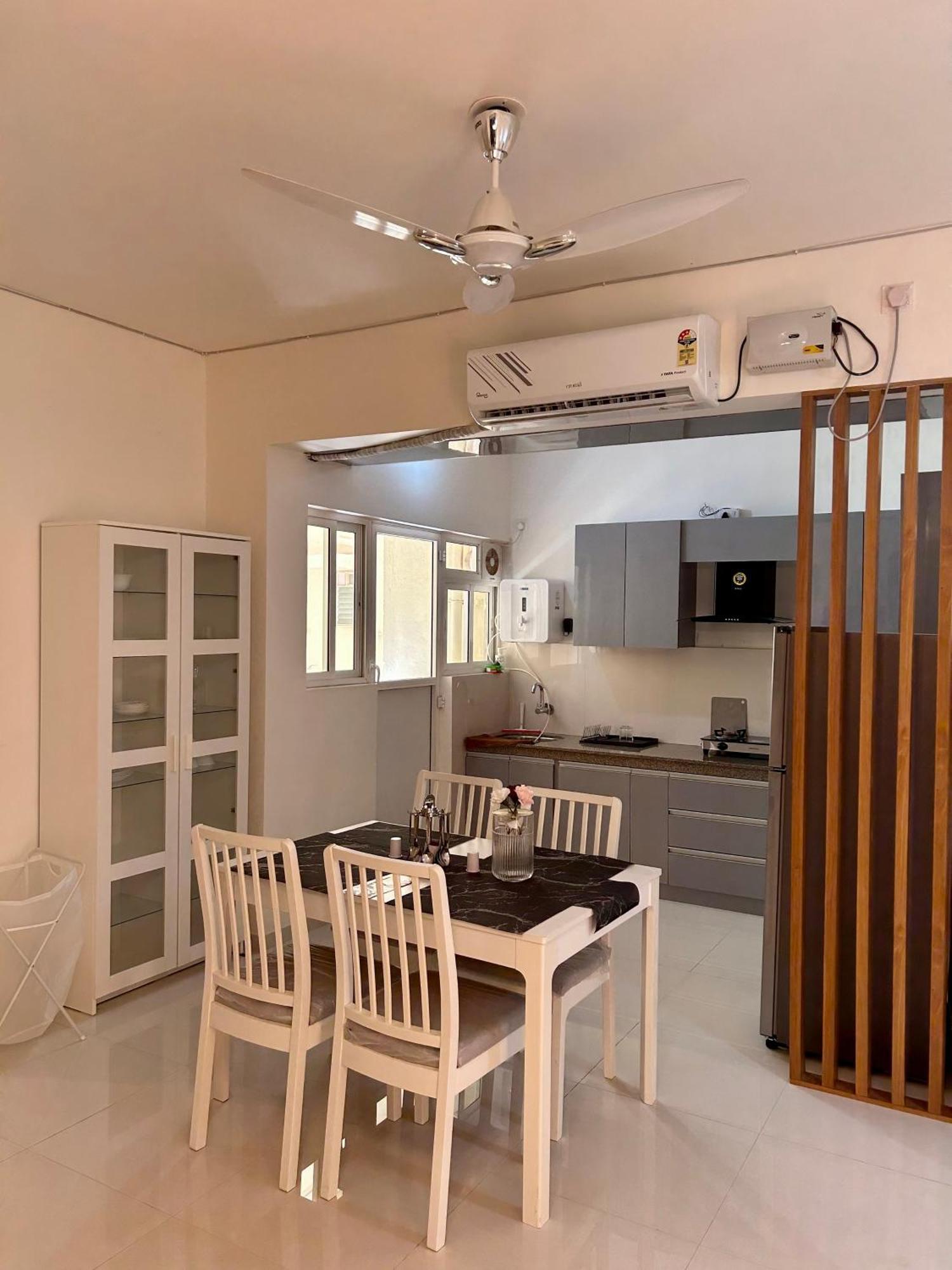 Pool And Garden View Good Stay Premium 2 Bhk Flat 104 Dabolim Ngoại thất bức ảnh